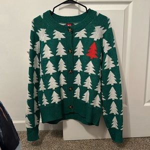 Christmas Tree Cardigan!!